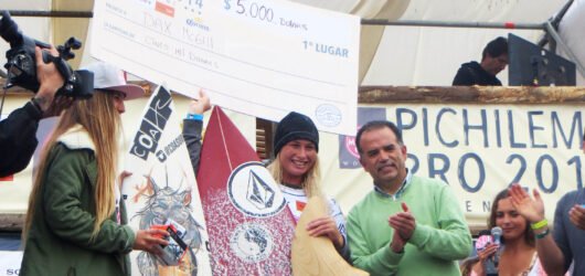 Primer mundial de surf femenino en Chile